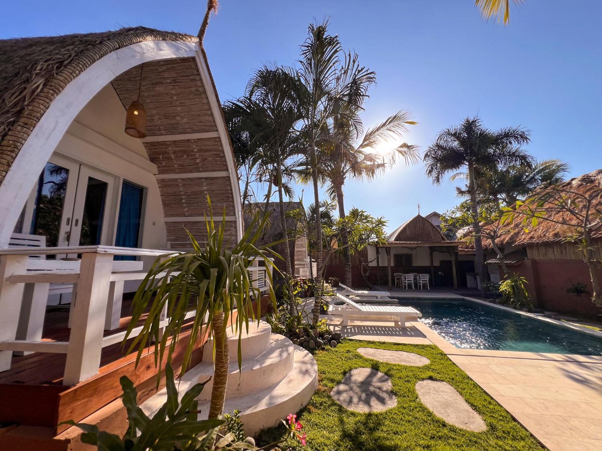 Coconut Dream Villas Gili Trawangan Exterior photo