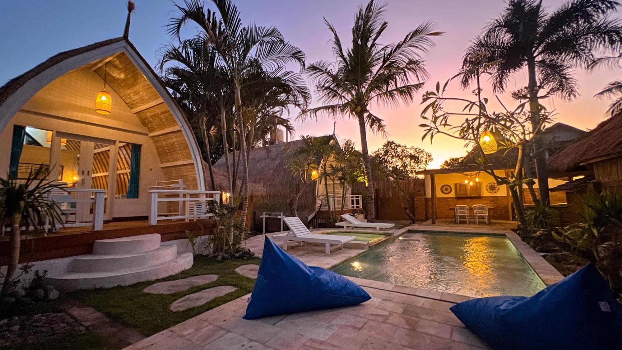 Coconut Dream Villas Gili Trawangan Exterior photo