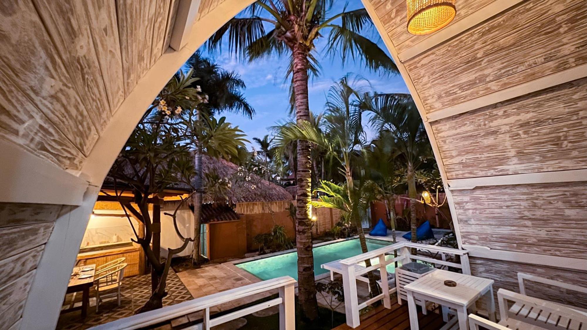 Coconut Dream Villas Gili Trawangan Exterior photo