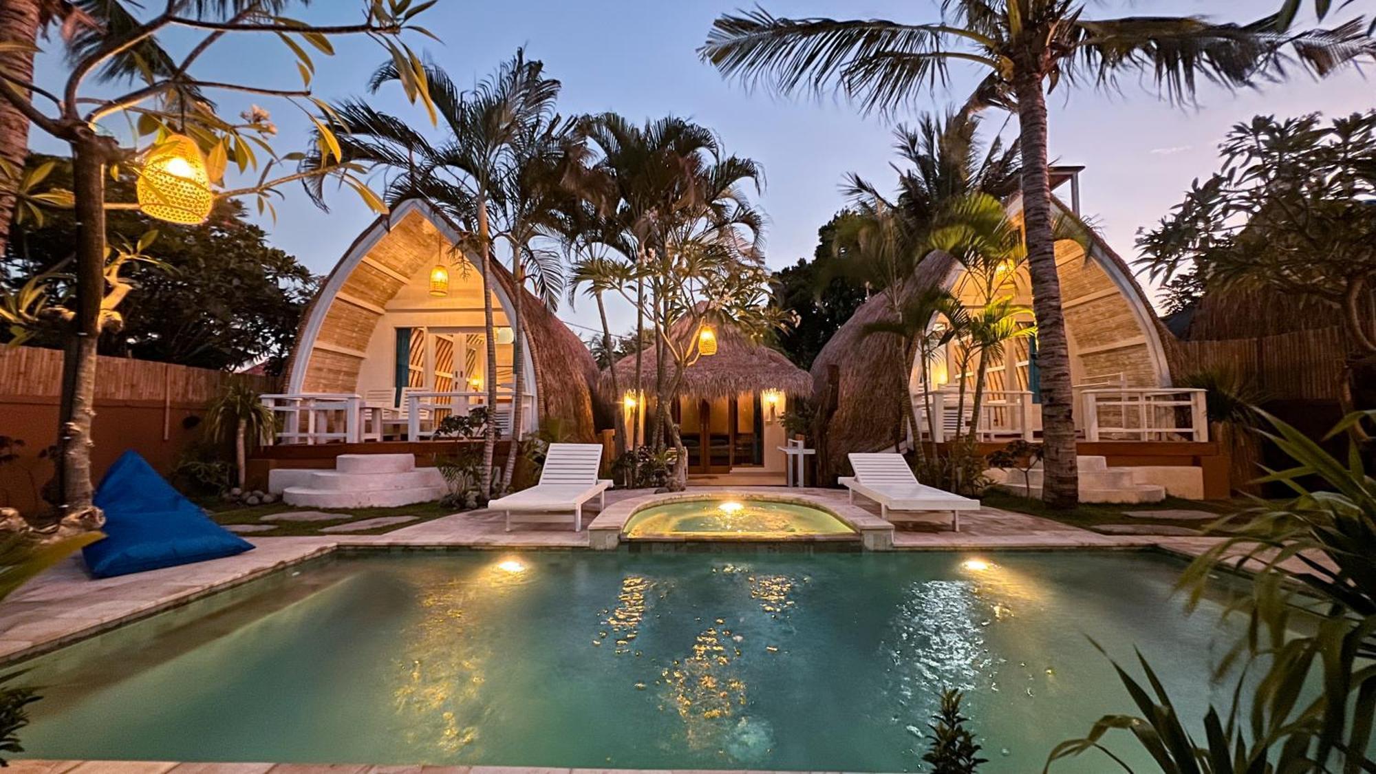 Coconut Dream Villas Gili Trawangan Exterior photo